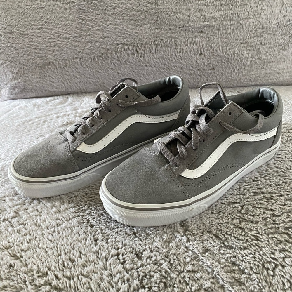 VANS GRAY SHOES ✨